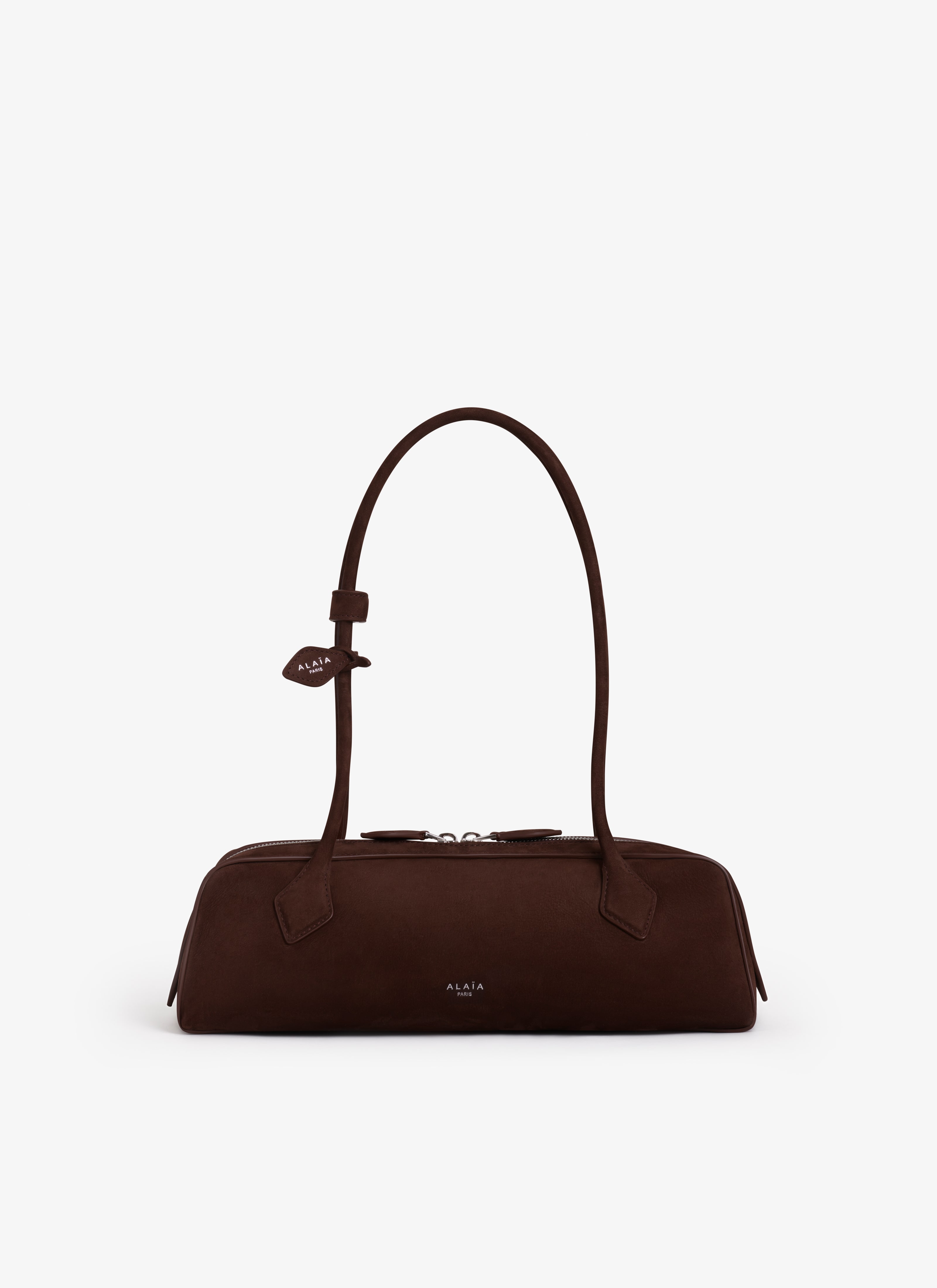 LE TECKEL MEDIUM BAG IN GOATSKIN LE TECKEL MEDIUM BAG IN GOATSKIN - maison-alaia.com
